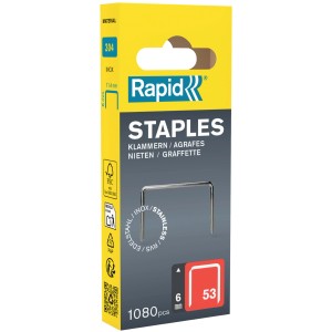 Graffe Rapid a filo fine INOX No. 53 da 6 mm