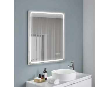 SPE - Specchiera Rettangolare Retroilluminata A LED Dimensioni  Mm 600x1000 86293779