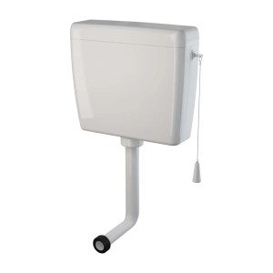 Cassetta WC di scarico Uni Dual universale termoplastica bianco