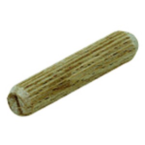 Spina in legno scanalata, 10x40 mm, certificata FSC®, per giunzioni in legno.