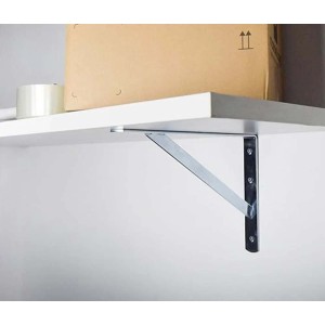 Reggimensola in acciaio 400x280x30x4 mm galvanizzata