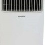 Climatizzatori t.b.t. bianco portatile con ruote per raffreddamento flessibile.