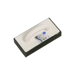 LUX Lavagna per piastrelle Classic, 14x28cm, con spugna assorbente e manico bianco.