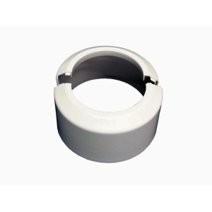 Raccordi HT t.b.t. bianchi per tubi di scarico.