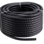 Tubo corrugato nero Corrugati (tubo ondulato) avvolto per impianti elettrici.