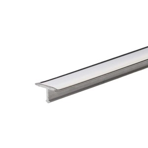 Profilo t.b.t. per piastrelle, colore argento.