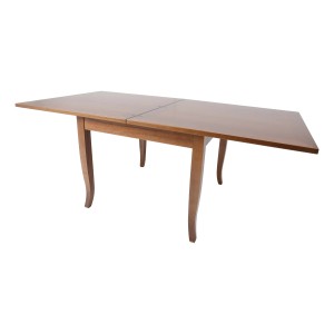 Tavolo allungabile da pranzo Verona noce 90x90x78 cm