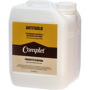 Antitarlo Complet®biocida curativo/protettivo del legno 5 l