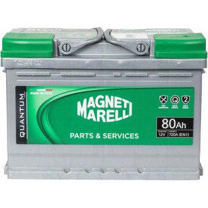 Batteria auto Quantum Magneti Marelli 720A EN1 80Ah dx