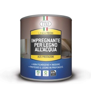 Impregnante per legno TIXE all'acqua. Protezione legno per interni ed esterni.