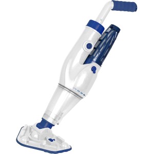 Pulitore per piscina cordless Gre Electric Vac Plus per piscine e spa, 36 W, bianco.
