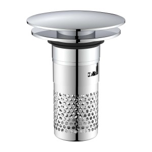 Piletta lavabo click clack Buzzy cromo