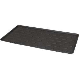 Tappetino baule auto robusto in PE, 50x90 cm, antracite, con bordo rialzato e antiscivolo.