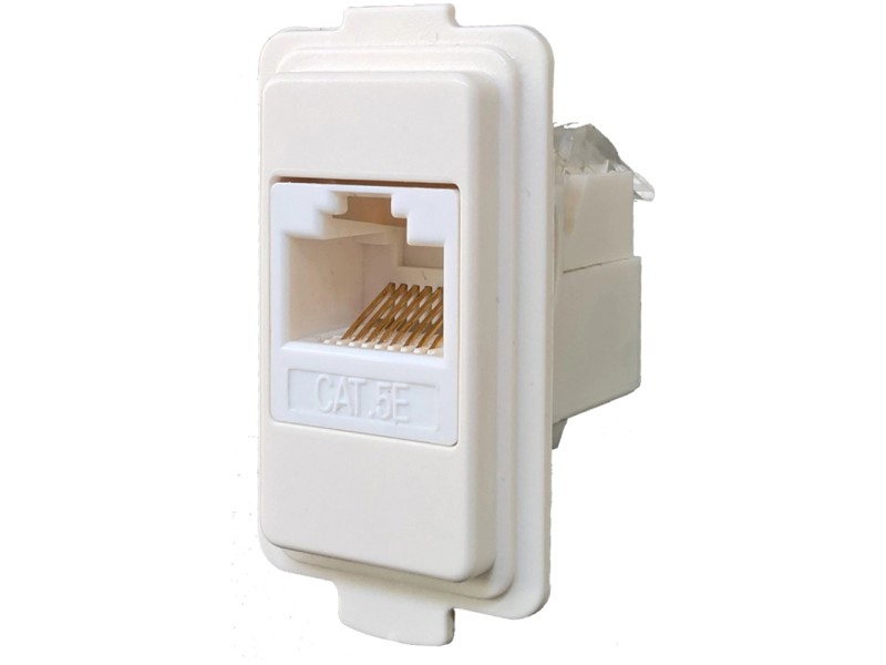 VENDITA - 2x 25x50mm Faceplates Uscita Dati Singola, Moduli Di Rete - Foto 6