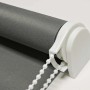 Tenda a rullo semifiltrante Rodi L 150 x H 252 cm grigio scuro_5