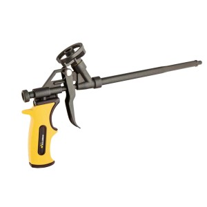 Pistola a spruzzo gialla.