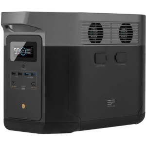 EcoFlow Delta Max Powerstation 2016 Wh, stazione di alimentazione portatile per backup e campeggio.