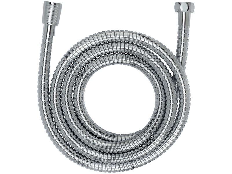 Aopoy Tubo Doccia Da 1,5 M, In Acciaio Inox Cromato, Anti Piega E A Prova Di Perdite, Cavo Doccia Corto, Facile Sostituzione Fai Da Te