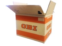 Scatole Cartone Avana 25x25x25cm Scatoloni Imballaggio Spedizioni Cartoni Trasloco Scatoli In Cartone Ondulato Leggere Solide E Resistenti - Set Da 20 - Made In Italy - Foto 3