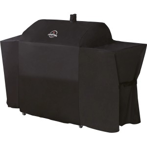 Copertura per grill Jamestown Drake nera per barbecue quadrati, 105,6x205x62,4 cm.
