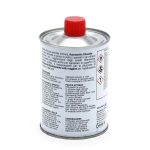 t.b.t. detergente in lattina con coperchio rosso.