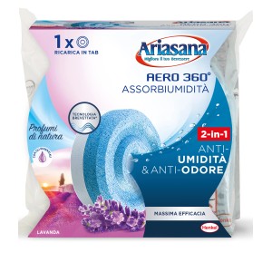 Ricarica assorbi umidità Airsana Aero 360° lavanda.