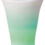 Lampada da scrivania t.b.t. con sfumatura di colore da bianco a verde.