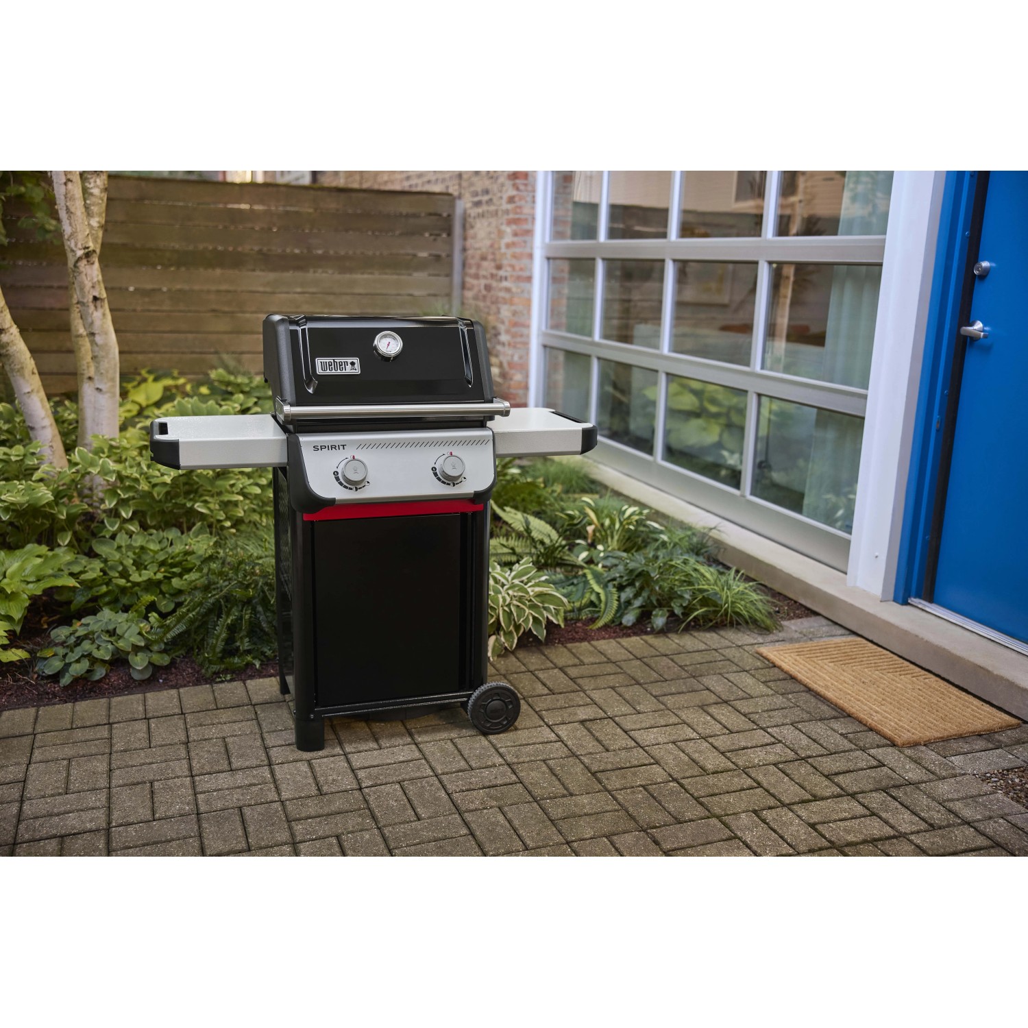 Barbecue a gas compatto per giardino o balcone. Ideale per grigliate spontanee.