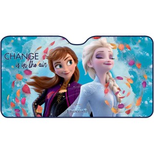 Parasole auto t.b.t. con motivo di Anna ed Elsa.