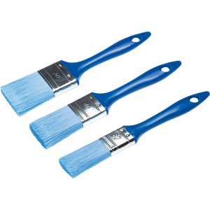 Set di pennelli piatti LUX per vernici, 3 pezzi: Pennelli con larghezza 30, 40 e 50 mm.