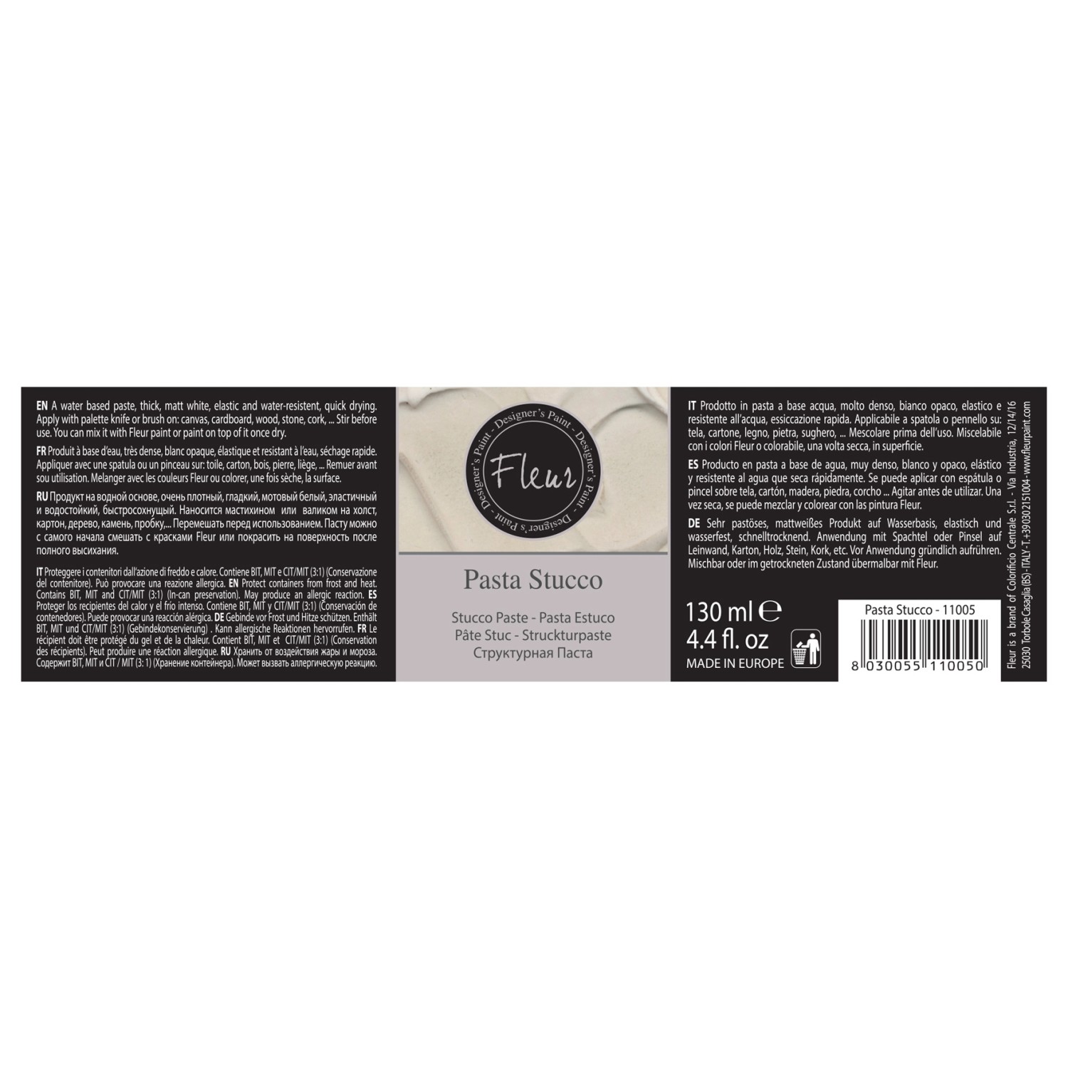 Pasta Flessibile Per Rilievi - 150 Ml Bianco | Per Decorazioni 3D E Filigrana - Foto 11