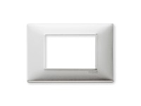 Placche In Alluminio Spazzolato Compatibili Con Supporti Vimar Plana Placca 3 4 7 Moduli Posti T03 7 Posti Silver 58267641 - 11