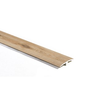 Profilo per piastrelle t.b.t. effetto legno, facile da installare.