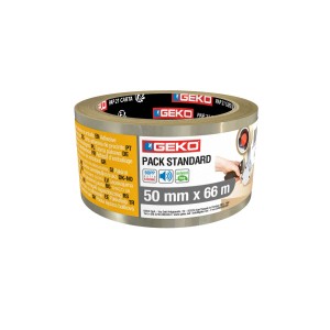 Rotolo di nastro adesivo t.b.t., Pack Standard, 50mm x 66m.