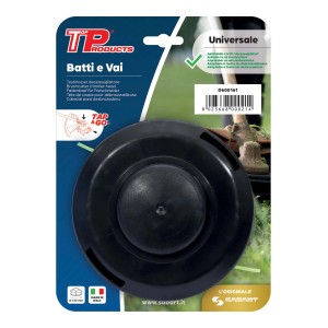 Testina t.b.t. nera per decespugliatore.