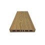 Piastrella da esterno doga WPC WOOD double face miele 161x2000 mm_3
