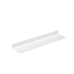 Mensola bagno Alluminia Format 60x13 cm bianco