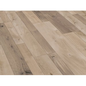 Dettaglio di pavimento laminato Excellent Plus Rovere Farco Trend, spessore 8 mm.