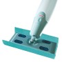 Leifheit Picospray dispositivo di pulizia con panno in microfibra blu per una pulizia senza aloni.