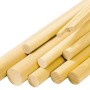 Tondini in legno, piallati lisci, per bricolage e modellismo.
