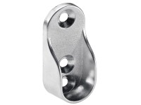 Supporti Per Appendiabiti (2 Pezzi), Per Tubi Ovali, Montaggio Stabile, Per Armadi, Bagno, Balcone