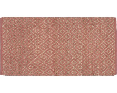 Tappeto in juta-cotone Ancient Secrets Terracotta 60 x 120 cm