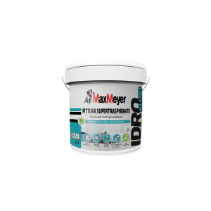 Pittura per interni bianca MaxMeyer, ideale per tutti gli ambienti.
