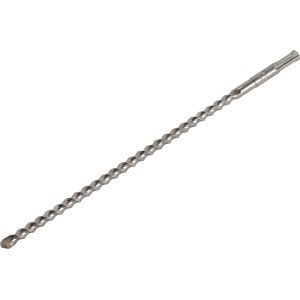 Punta per martello perforatore LUX HM SDS Plus, diametro 10 mm, lunghezza 260 mm, per cemento e pietra.