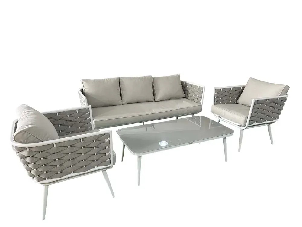 Set Da Giardino Esterno Salotto Da Giardino Con Tavolo E Sedie