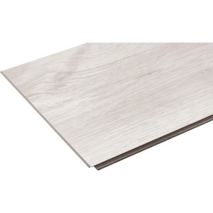 Pavimento vinilico chiaro effetto legno per interni eleganti.