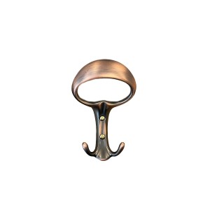 Appendiabiti in zama rame satinato