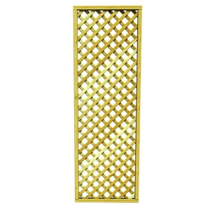 Grigliato in legno per giardino, parte della categoria recinzioni da giardino.