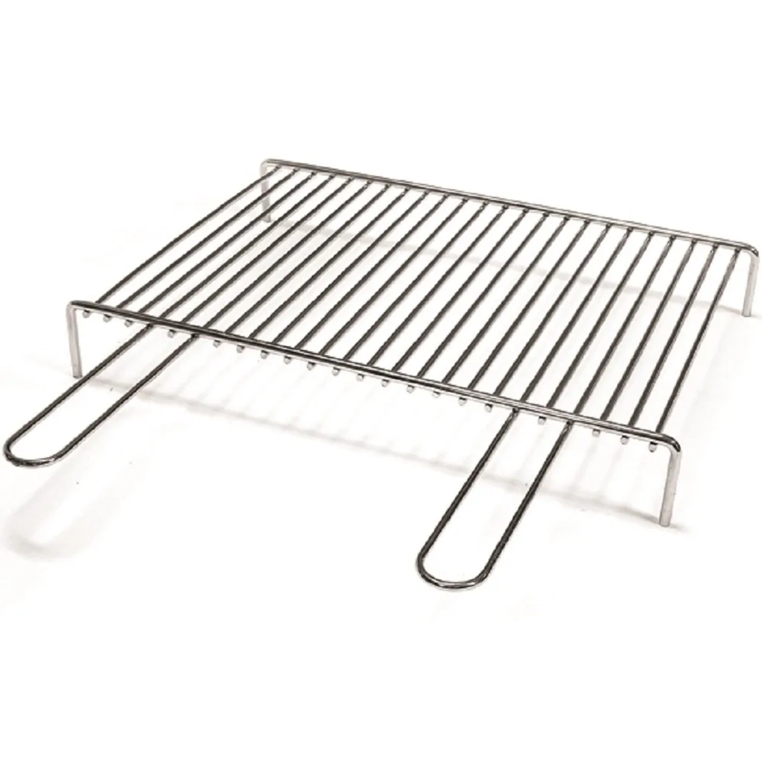 Griglia in acciaio inox per accessori barbecue.