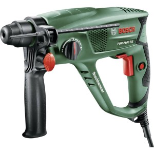 Martello perforatore Bosch PBH 2100 RE ZB, 550 W, verde. Ideale per forare pietra, cemento e pietra naturale.